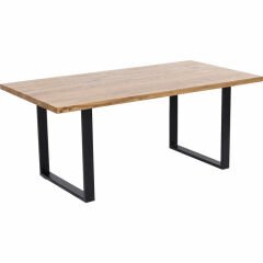 Jackie Oak Black Masif Yemek Masası 200x100 cm