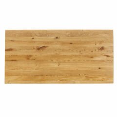 Jackie Oak Black Masif Yemek Masası 200x100 cm