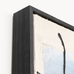 Painting Frame Dust 55x75cm Blue