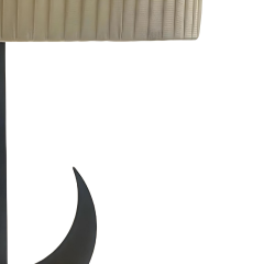 Cety Koyu Kahve Metal Abajur