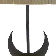 Cety Koyu Kahve Metal Abajur