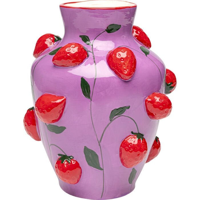 Vase Strawberry Fields 30cm