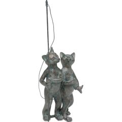 Deco Figurine Fisher Cats 28x12cm
