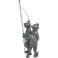 Deco Figurine Fisher Cats 28x12cm