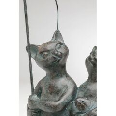 Deco Figurine Fisher Cats 28x12cm