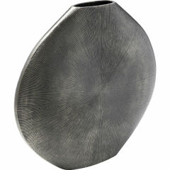 Sacramento Beam Silver Antique Dekoratif Vazo 58cm