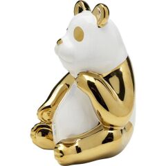 Deco Figurine Panda Gold 19cm