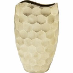 Sacramento Comb Gold Dekoratif Vazo 59cm