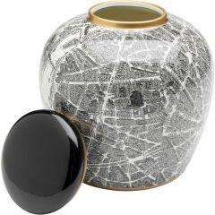 Decorative Jar Streets of Paris 21 cm