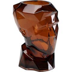 Vase Prisma Face Brown 30cm