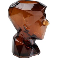 Vase Prisma Face Brown 30cm