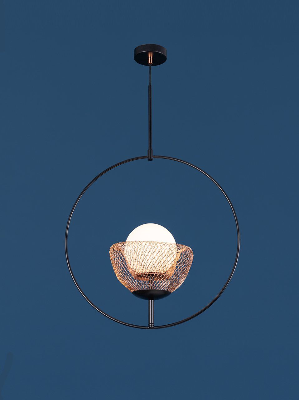 Mate Sarkıt Avize Rose Globe