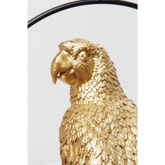 Swinging Parrot Gold Dekoratif Obje