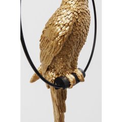 Swinging Parrot Gold Dekoratif Obje