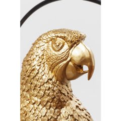 Swinging Parrot Gold Dekoratif Obje