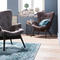 Angels Wings Black Brown Eco Berjer