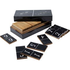 Domino Siyah Dekoratif Obje