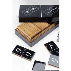 Domino Siyah Dekoratif Obje