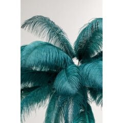 Feather Palmiye Yaprakları Yeşil Lambader