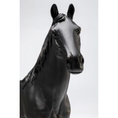 Horse decoration 45cm Black