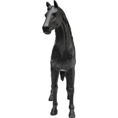 Horse decoration 45cm Black