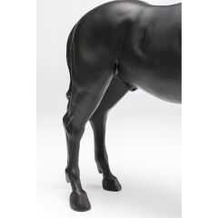 Horse decoration 45cm Black