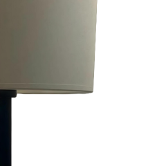 Tedy Mat Siyah Metal Abajur