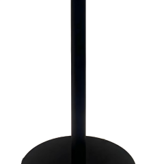 Tedy Mat Siyah Metal Abajur