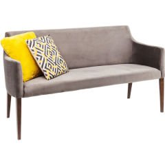 Mode Kadife Gri Bench