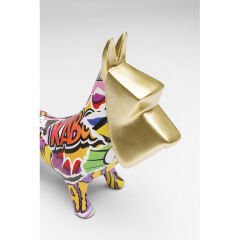 Money Box Graffiti Pixel Dog 26cm