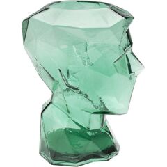 Vase Prisma Face Green 30cm