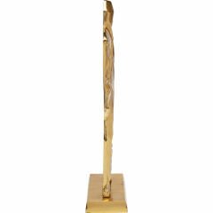 Standing Man Gold Dekoratif Obje 62cm