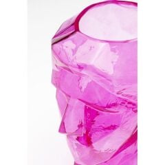 Vase Prisma Face Pink 30cm