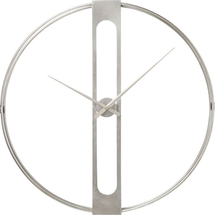 Clip Silver Duvar Saati