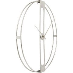 Clip Silver Duvar Saati