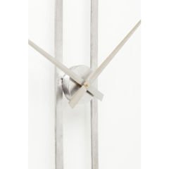 Clip Silver Duvar Saati