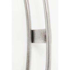 Clip Silver Duvar Saati