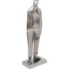 Standing Man Anthracite Dekoratif Obje 62cm