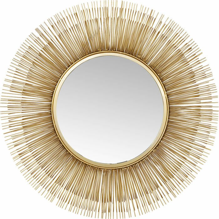 Mirror Sunburst Tre Gold Ayna 87 cm