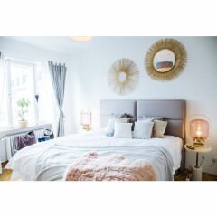 Mirror Sunburst Tre Gold Ayna 87 cm