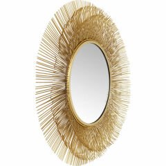 Mirror Sunburst Tre Gold Ayna 87 cm