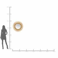 Mirror Sunburst Tre Gold Ayna 87 cm