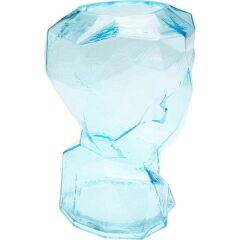 Vase Prisma Face Light Blue 30cm