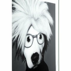 Mirror Artist Dog Tablo 60x60 cm