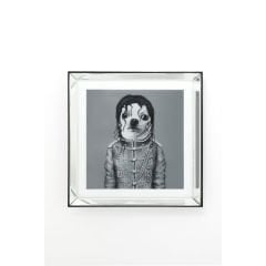 Mirror King Dog Tablo 60x60 cm