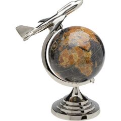 Deco Object Globe Top Plane 39cm