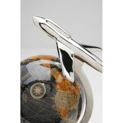 Deco Object Globe Top Plane 39cm