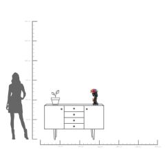 Deco Figurine Butterfly Lady 41cm