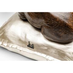 Deco Figurine Sleeping Rhino 37cm