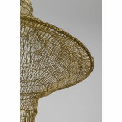 Cocoon Gold Çelik Toz Kaplı Sarkıt Avize